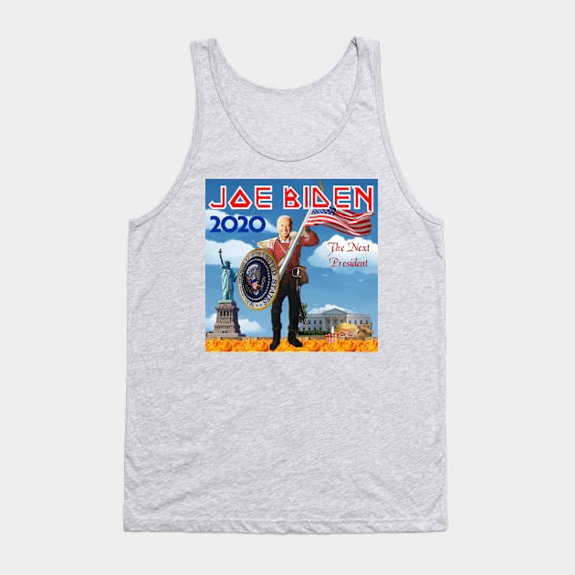 The Next President 2020 Joe Biden Tank Top by Witty2020